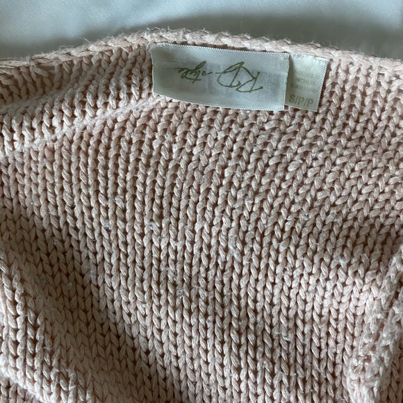 blush pink sweater - Picture 3 of 3